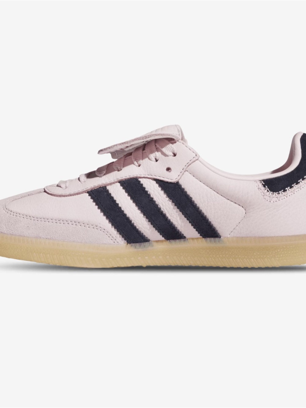 adidas Samba Kids Shoes - Pink with Black Stripes pink color - Picture 2 of 6